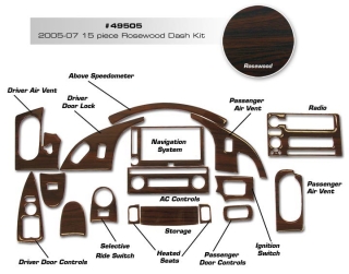 Dekor Innenraum Set - Trim Dash Kit