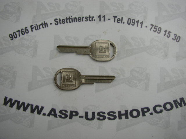Schlüssel Rohling - Key Blank GM Tür K - ASP - American Special