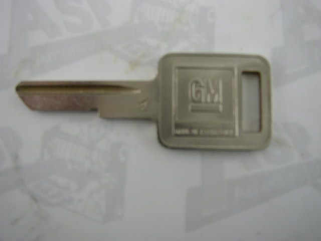 1969 - 1999 Code H Key Blank GM Chevy Schloss Schlüssel Rohling  Schlüsselrohling Karosserie Restaurieren US Car Tür Schlösser  Schlüsselrohlinge Schlüssel Deutschland Shop
