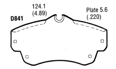 Bremsklötze Vorne - Brakepads Front  PT Cruiser 01-03