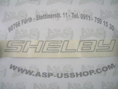 Schriftzug - Nameplate  Shelby